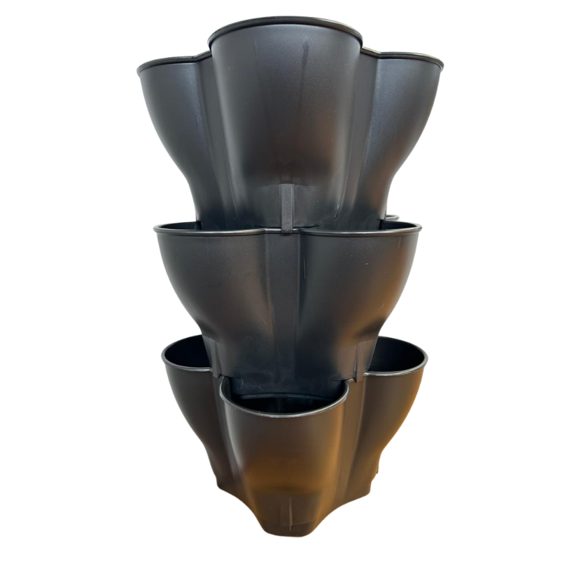 Vaso Floreira Empilhável para Jardins e Hortas