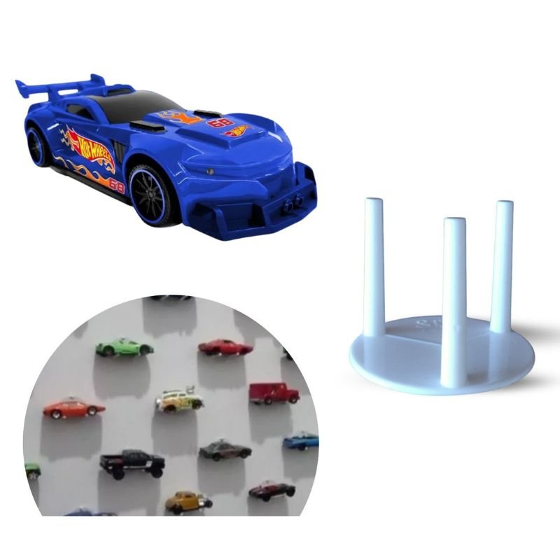 Suporte para Carrinhos Colecionáveis Hot Wheels
